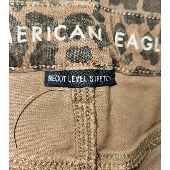 New! American Eagle Leopard Print Curvy Super High Rise Jegging, 2 - Picture 13 of 15
